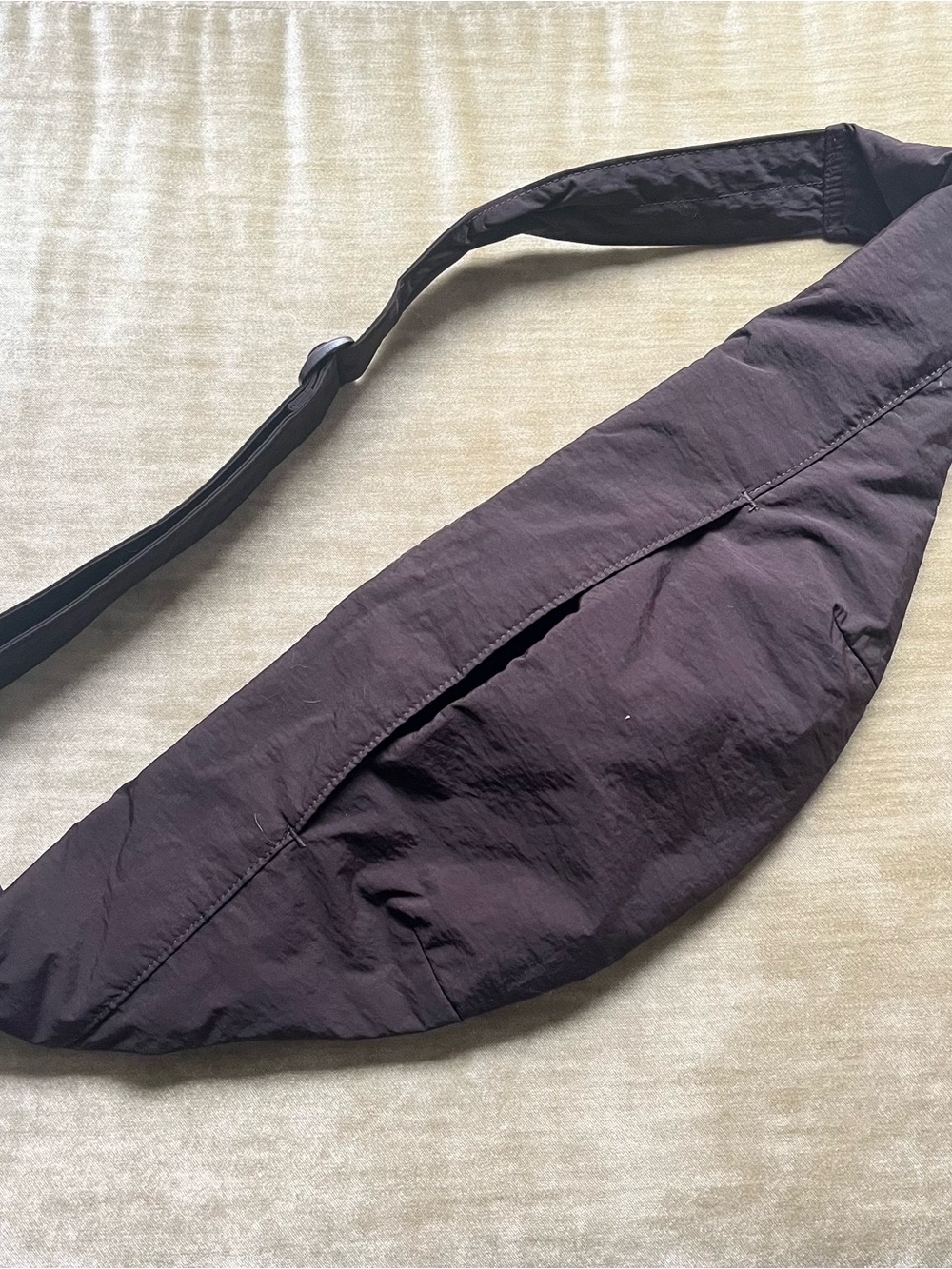 Uniqlo Dark Brown Belt Bag